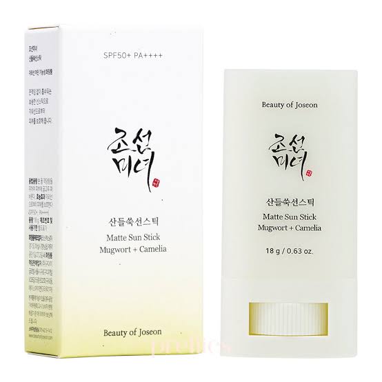 BEAUTY OF JOSEON Matte Sun Stick Rice Sunscreen SPF50+ PA++++ 18g / 0.63 oz